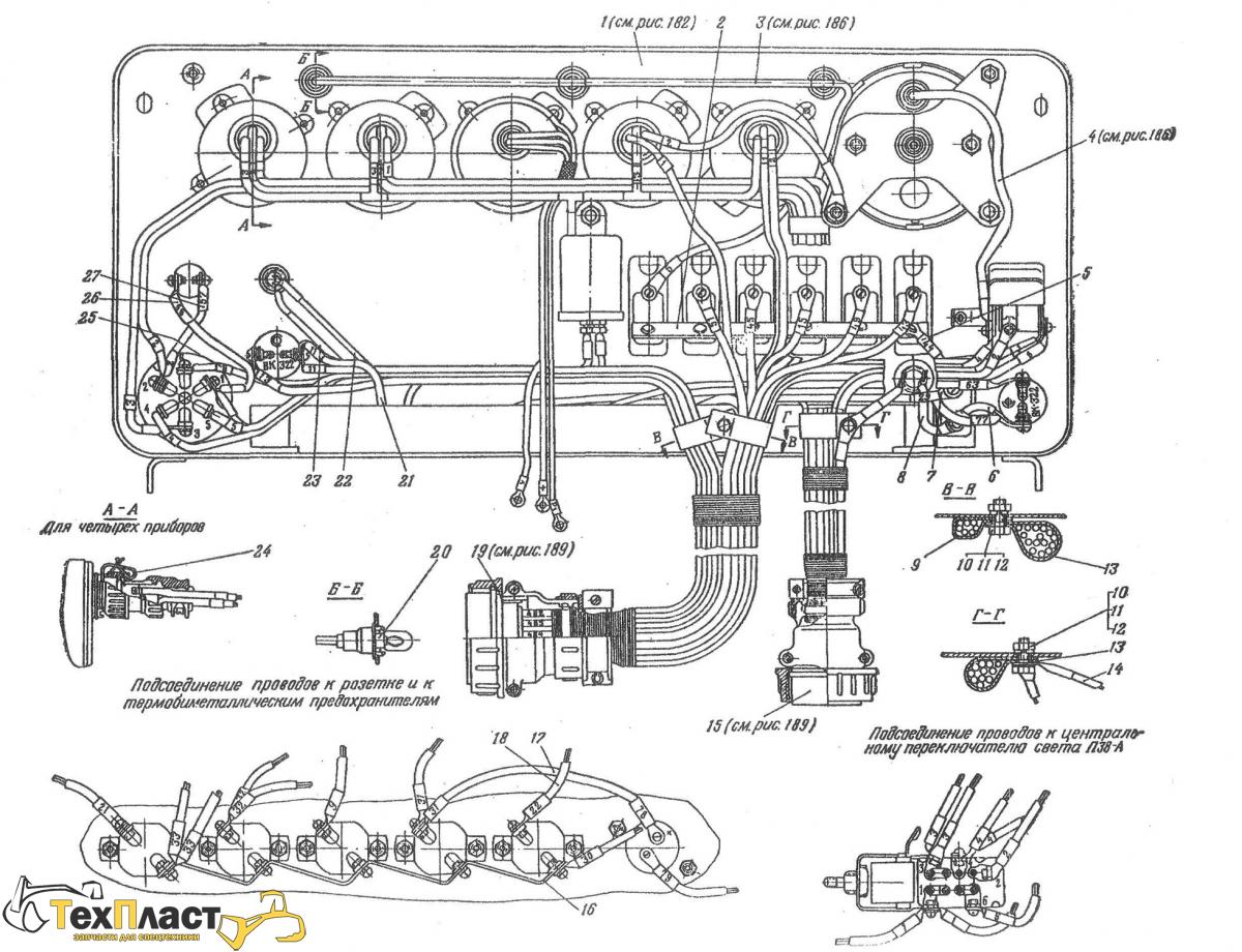 Газ 34039 схема электрооборудования